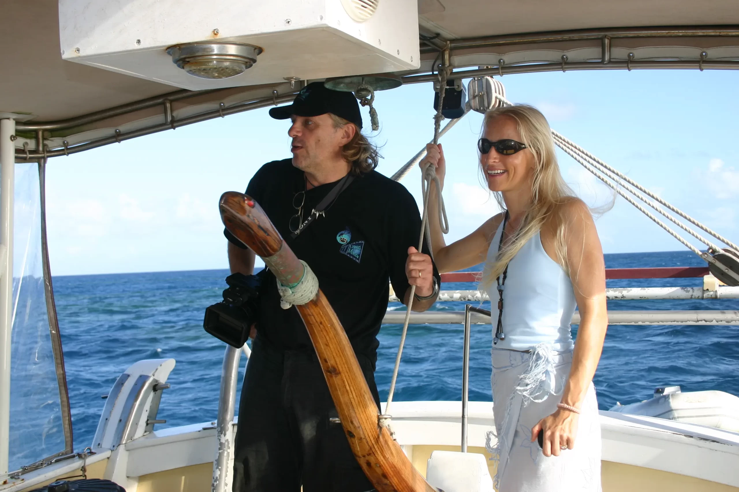 Corporate Advertising Underwater Film Shoot with Guy & Anita Chaumette at Liquid Motion